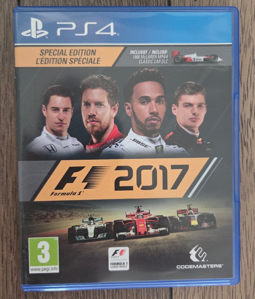 F1 2017 Special Edition PS4, 1 speler, Racen en Vliegen, Ophalen of Verzenden, Zo goed als nieuw