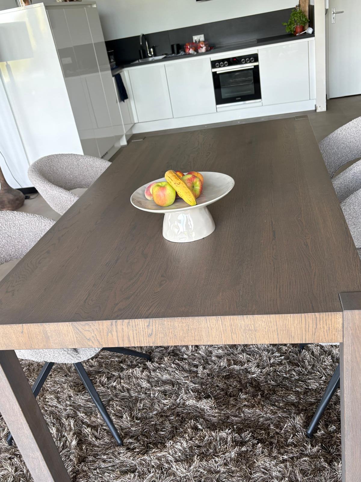 Eettafel Goossens, Ophalen, 200 cm of meer, 50 tot 100 cm, Zo goed als nieuw