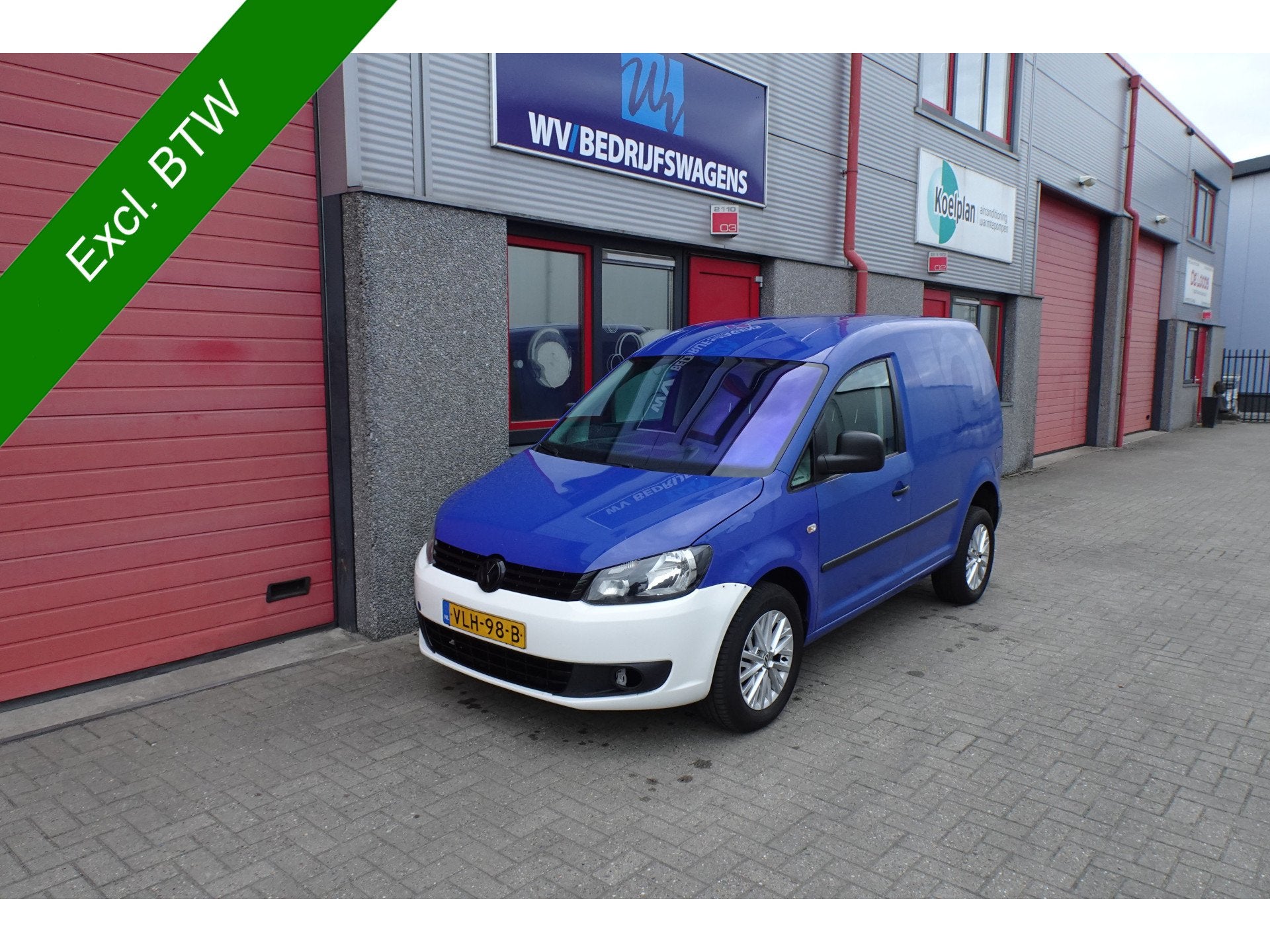 Volkswagen Caddy 2.0 TDI 4Motion airco (bj 2015), Gebruikt, 4 cilinders, Bedrijf, 2 stoelen