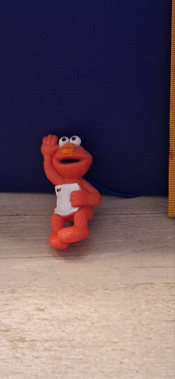Elmo poppetje zittend Sesamstraat (7126), Verzamelen, ., Ophalen of Verzenden, Zo goed als nieuw, Jhp