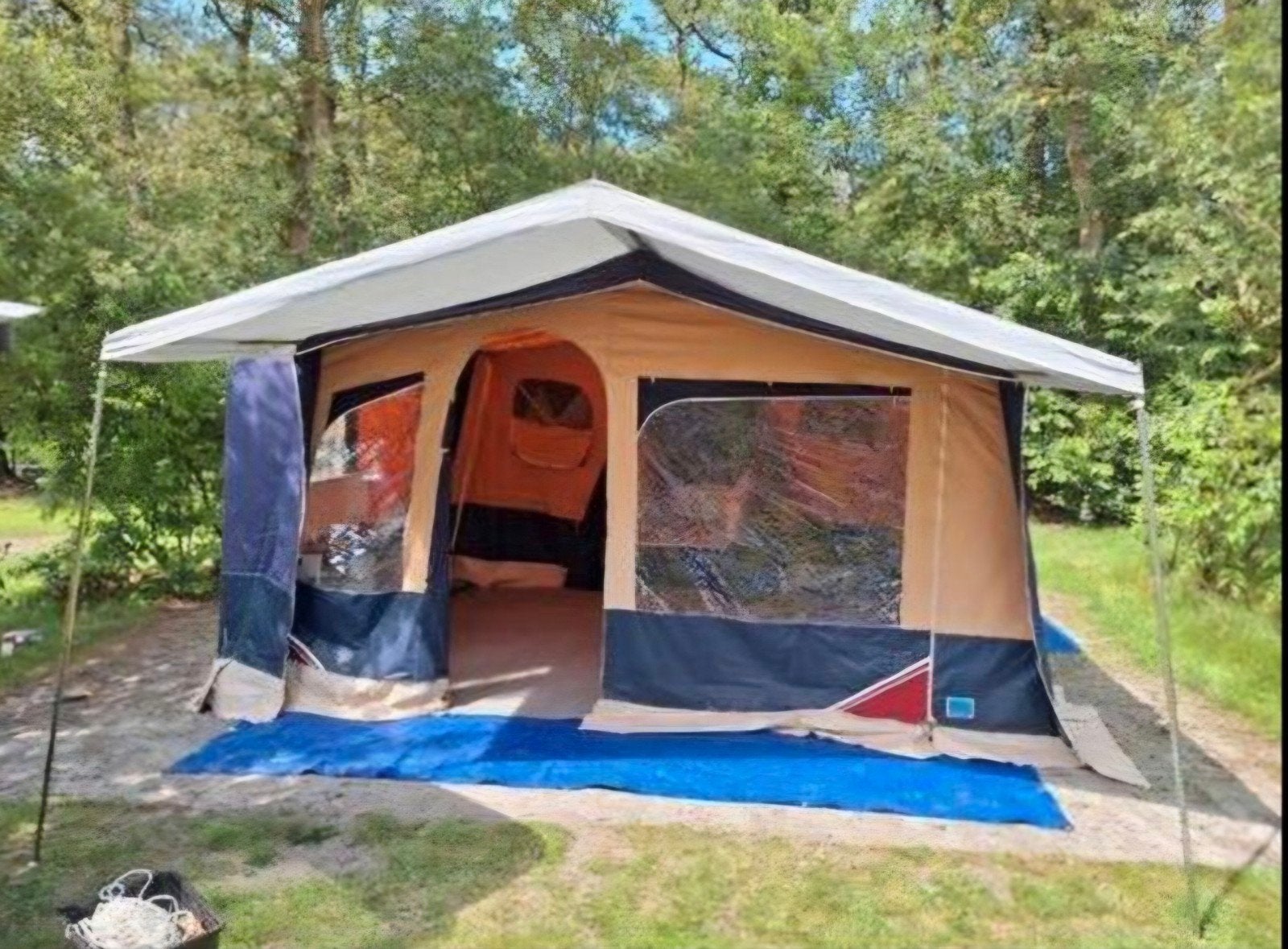 Ruime Jamet Louisiana vouwwagen 2004, Ophalen, Meerkleurig, Aanwezig, Meer dan 6