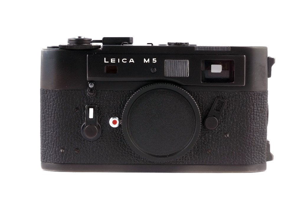 Leica m5 mint black 2 jaar garantie, Audio, Tv en Foto, Fotocamera's Analoog, Leica, Ophalen of Verzenden, Zo goed als nieuw, N