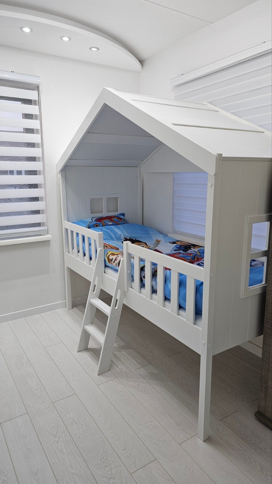 Vipack huisbed Amelie 200 x90 cm Nieuw, Ophalen, 85 tot 100 cm, Nieuw, Matras