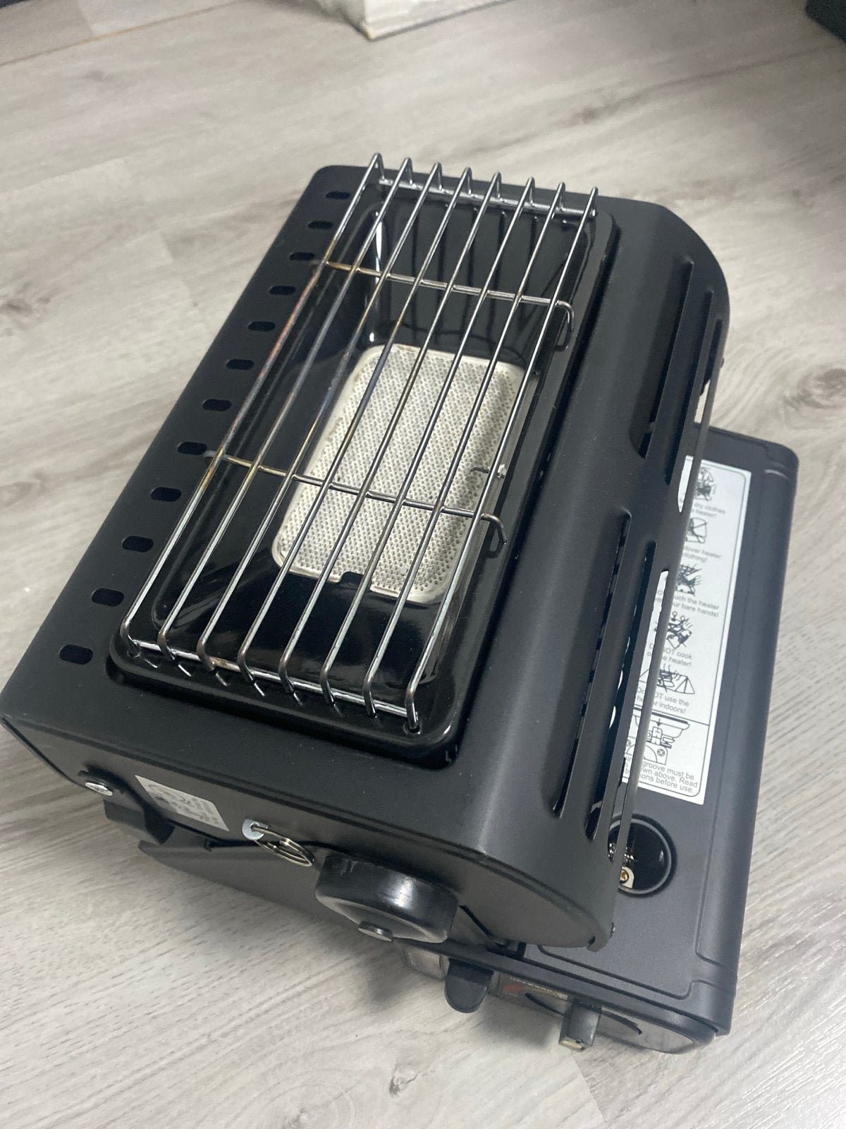 Homelux Draagbare Gaskachel - Ideaal voor Camping & Terras, Ophalen of Verzenden, Gebruikt