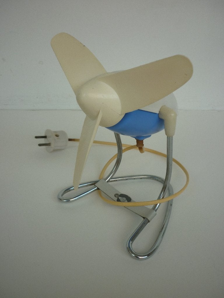 Vintage Tafelventilator, Witgoed en Apparatuur, Ventilatoren, Ophalen of Verzenden, Gebruikt, Tafelventilator