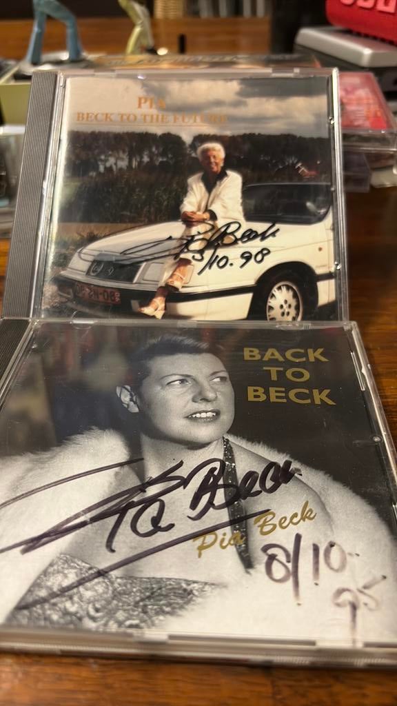 Pia Beck 2 X cd back to Beck en Beck to the future, Ophalen of Verzenden, 1980 tot heden, Gebruikt, Jazz
