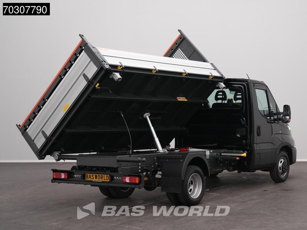 Iveco Daily 35C18 3.0L Driezijdige Kipper Dubbellucht 180PK, Auto's, Bestelauto's, Stof, Euro 6, 4 cilinders, Iveco