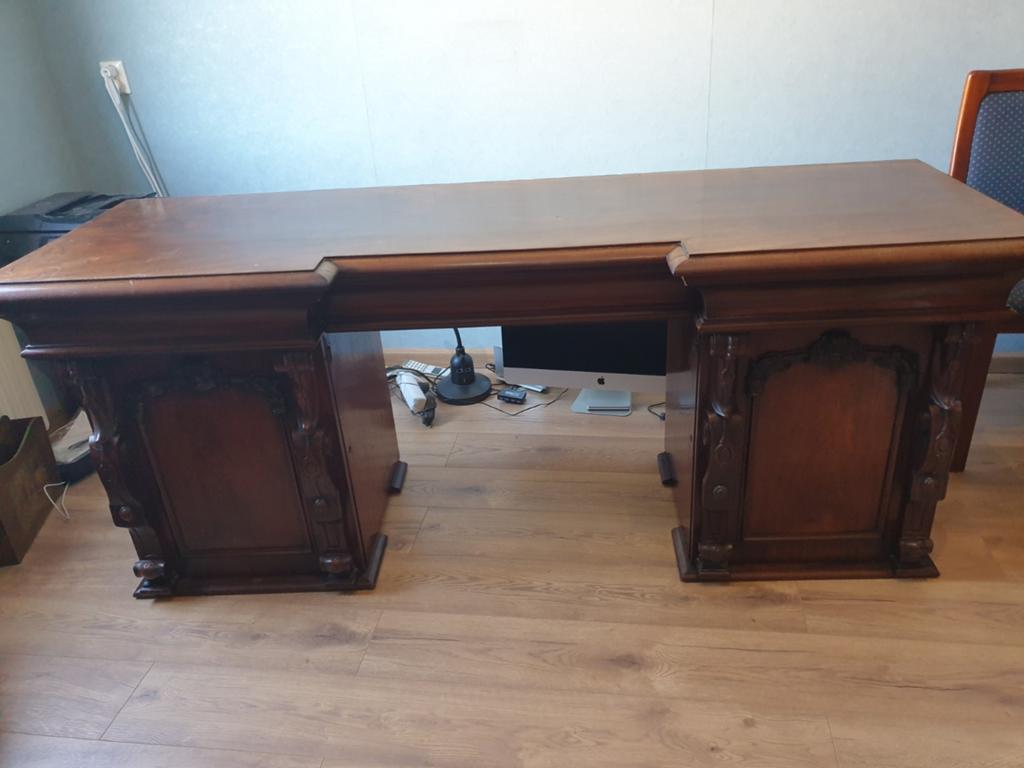 Bureau dressoir mahonie, Antiek en Kunst, Ophalen