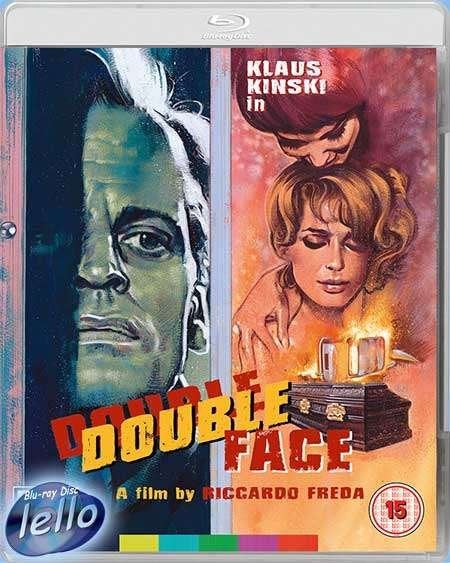 Blu-ray: Double Face (1969 Klaus Kinski) UK niet NLO, Cd's en Dvd's, Blu-ray, Ophalen of Verzenden, Nieuw in verpakking, Thrillers en Misdaad