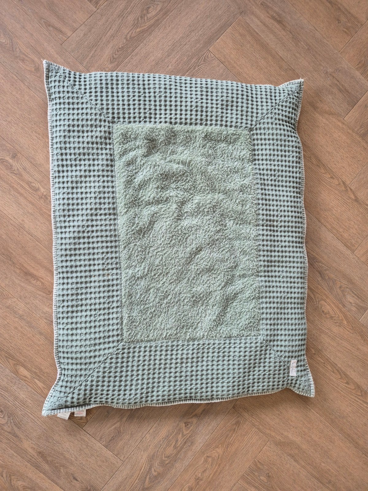 Koeka boxkleed wafelstof - zacht en comfortabel, Ophalen of Verzenden, Zo goed als nieuw