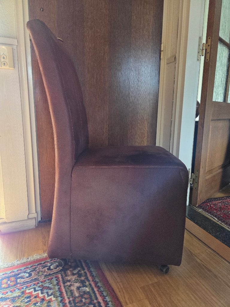 Eetkamerstoelen, Ophalen, Zo goed als nieuw, Bruin, Vier