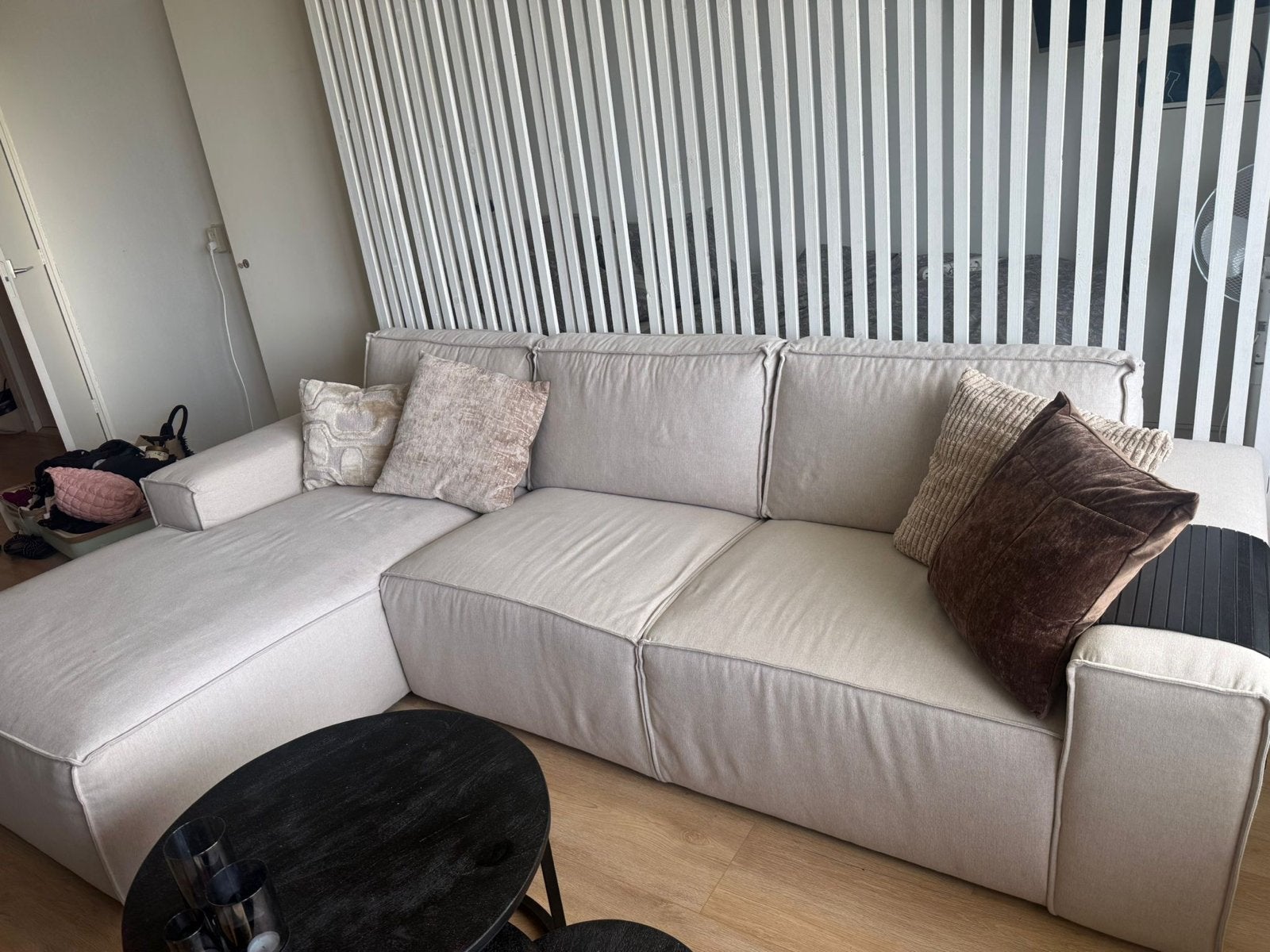 Moderne hoekbank - Z.G.A.N. - Snel ophalen in Rotterdam, Huis en Inrichting, Ophalen, 250 tot 300 cm, 100 tot 125 cm, Hoekbank
