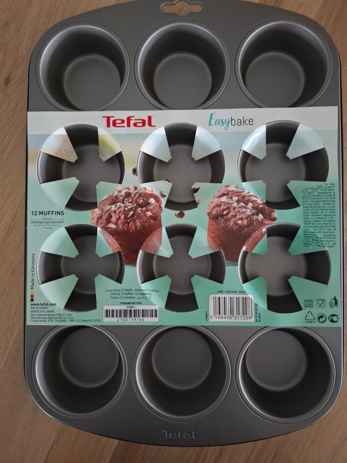 Nieuw Tefal Easybake bakblik, Ophalen of Verzenden, Nieuw, Cupcakes, Bakvorm