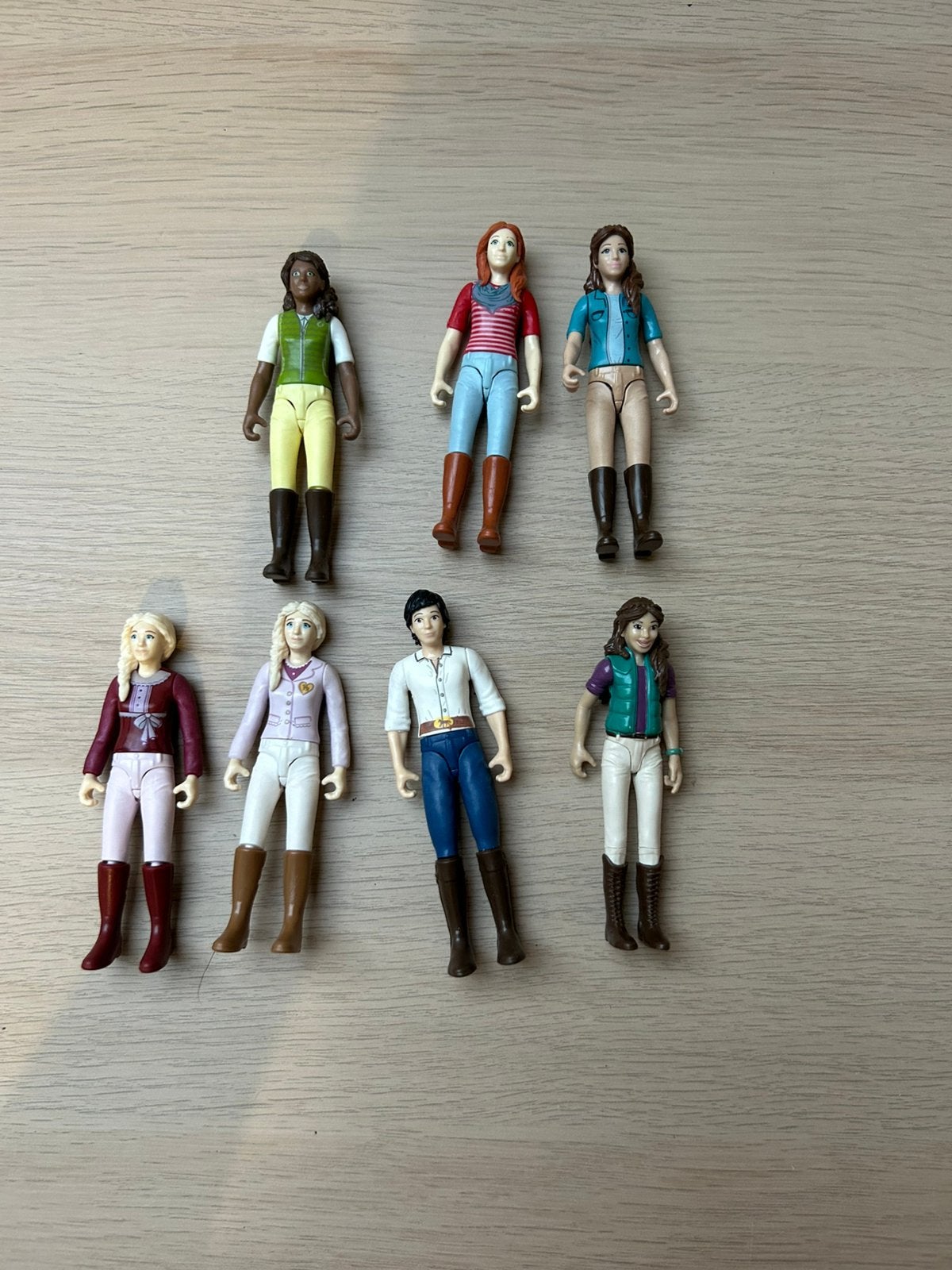 Schleich beweegbare figuren, Ophalen of Verzenden, Zo goed als nieuw, Paard, Beeldje of Figuurtje