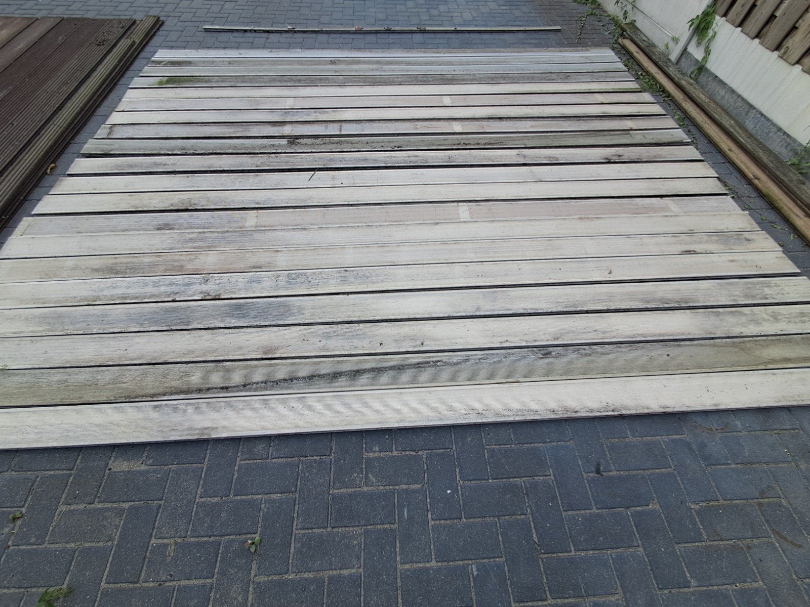 kunststof vlonderplanken, Tuin en Terras, Ophalen, Nieuw, Kunststof