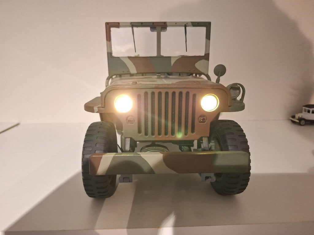 RC Jeep Willy - NIEUW  1:10, Hobby en Vrije tijd, Modelbouw | Radiografisch | Auto's, Nieuw, Auto offroad, Elektro, Schaal 1:10
