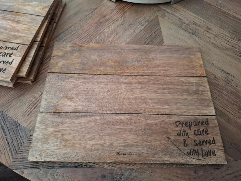 Riviera Maison Houten Placemats - Set van 6, Ophalen, Overige typen, Hout, Zo goed als nieuw