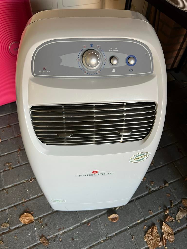 Mizushi Mobiele Airco - Koel en Ontvochtig, Ophalen, Gebruikt, Minder dan 60 m³, 3 snelheden of meer