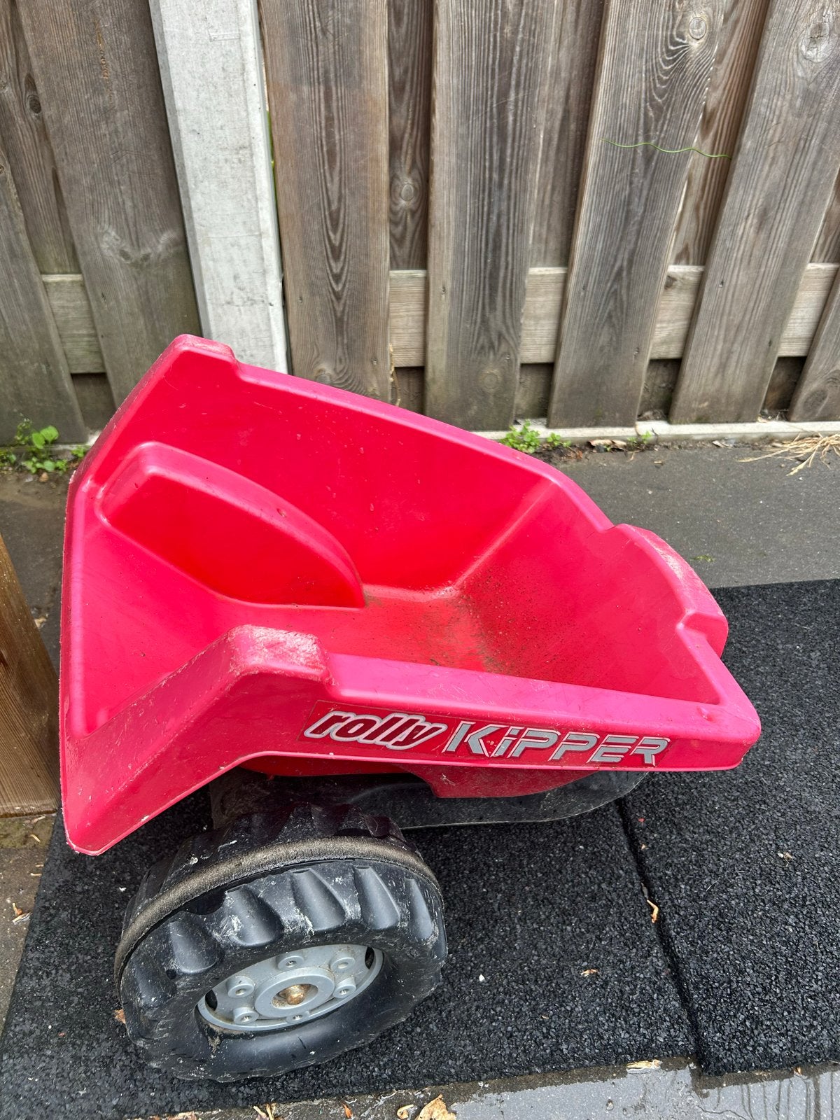 Rolly Kipper aanhanger voor tractor - rood, Kinderen en Baby's, Speelgoed | Buiten | Voertuigen en Loopfietsen, Ophalen, Gebruikt