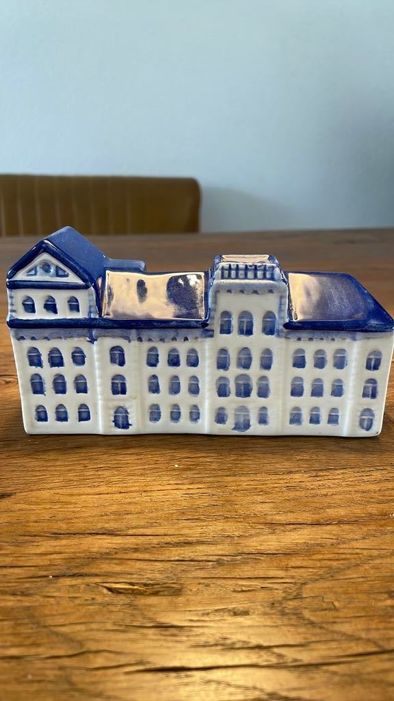 Delftsblauw huisje Gassan Diamonds 1990, Verzenden, Zo goed als nieuw