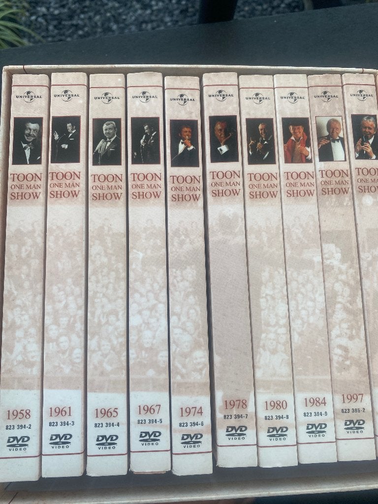 Toon Hermans One Man Shows 1958-1997 DVD Boxset, Cd's en Dvd's, Alle leeftijden, Ophalen of Verzenden, Zo goed als nieuw, Stand-up of Theatershow