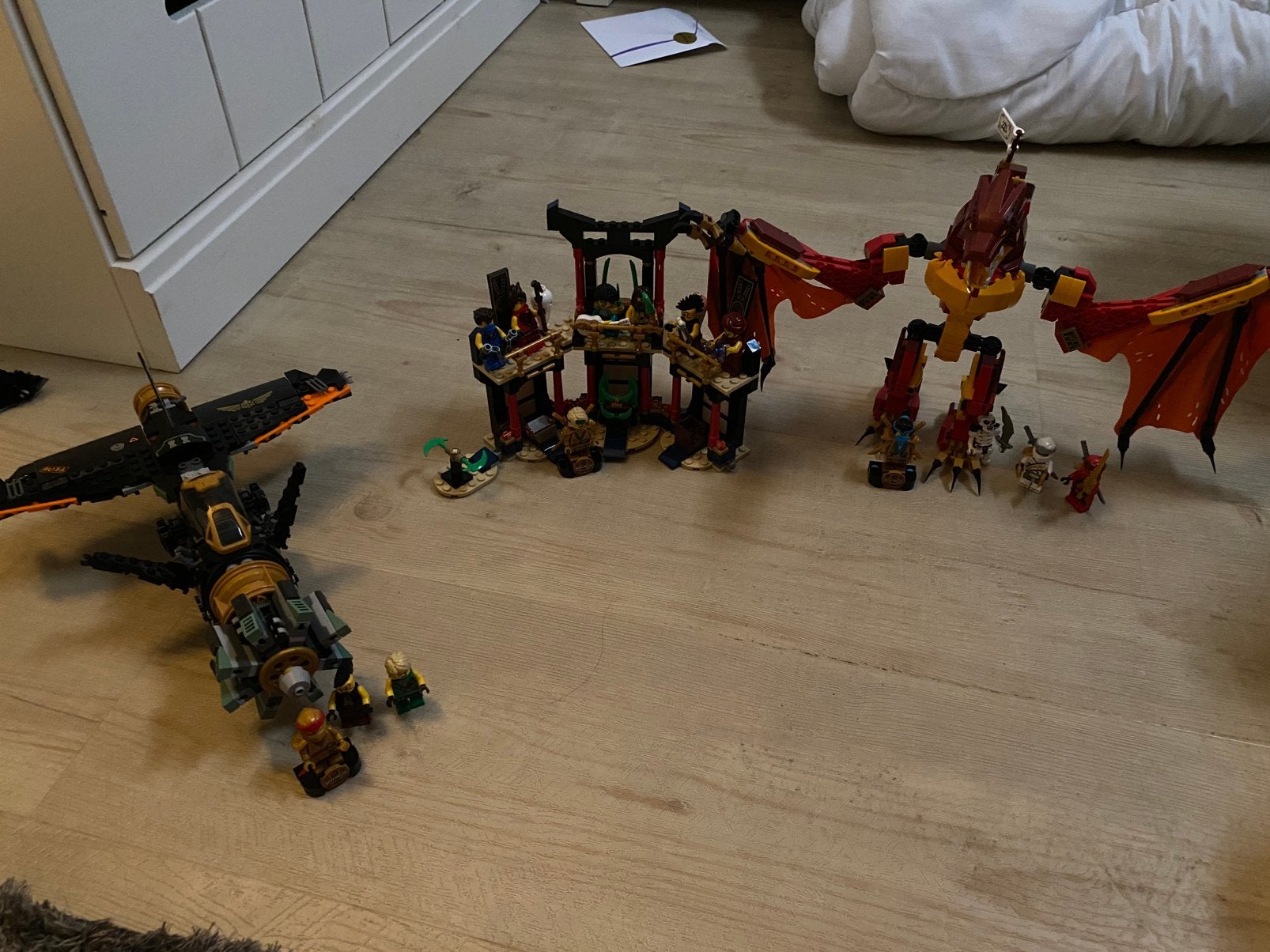 Lego Ninjago sets 3x, Kinderen en Baby's, Speelgoed | Duplo en Lego, Gebruikt, Lego, Ophalen of Verzenden, Compleet