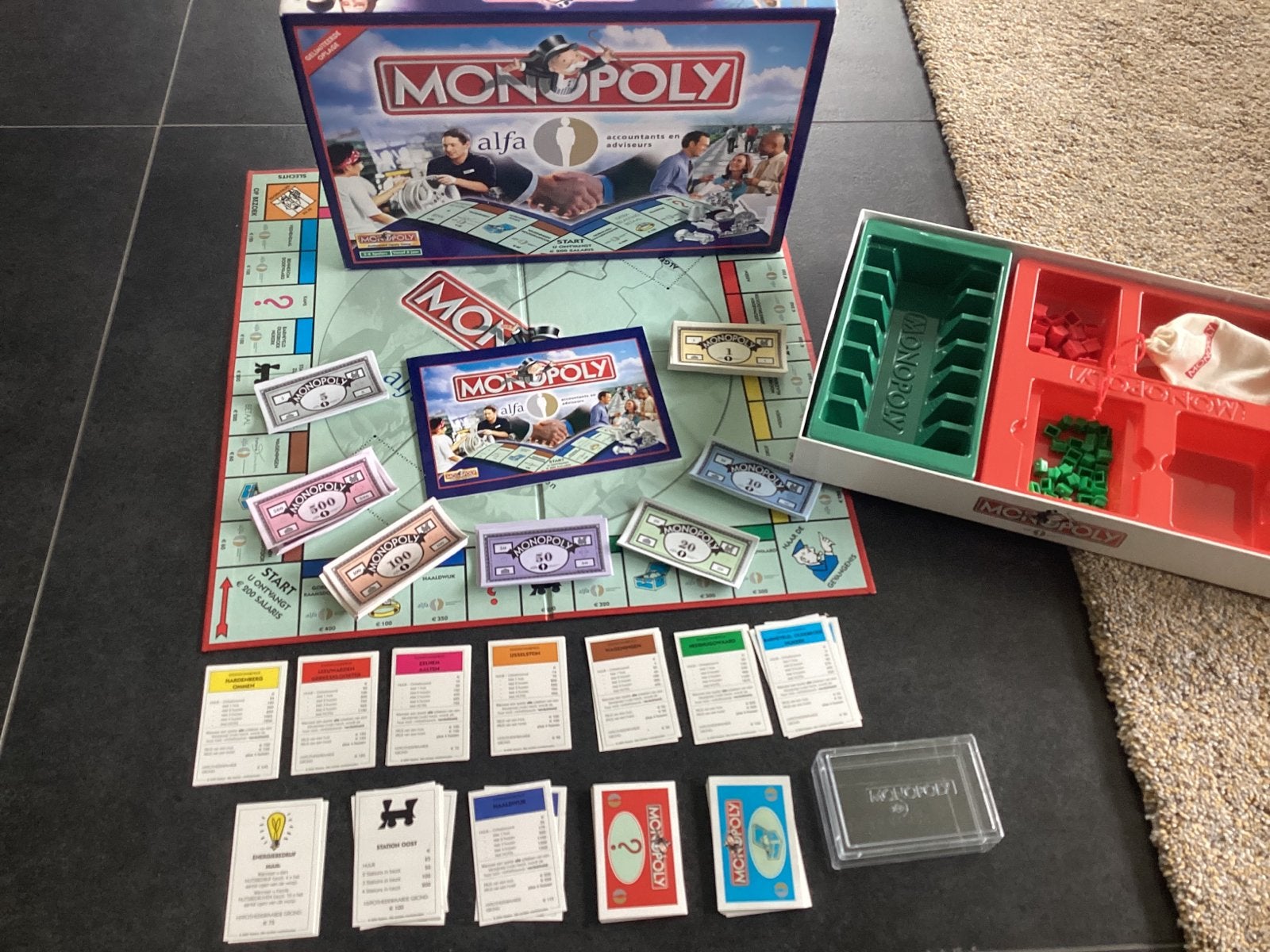 Monopoly Alfa Accountants en Adviseurs editie, Vijf spelers of meer, Ophalen of Verzenden, Zo goed als nieuw