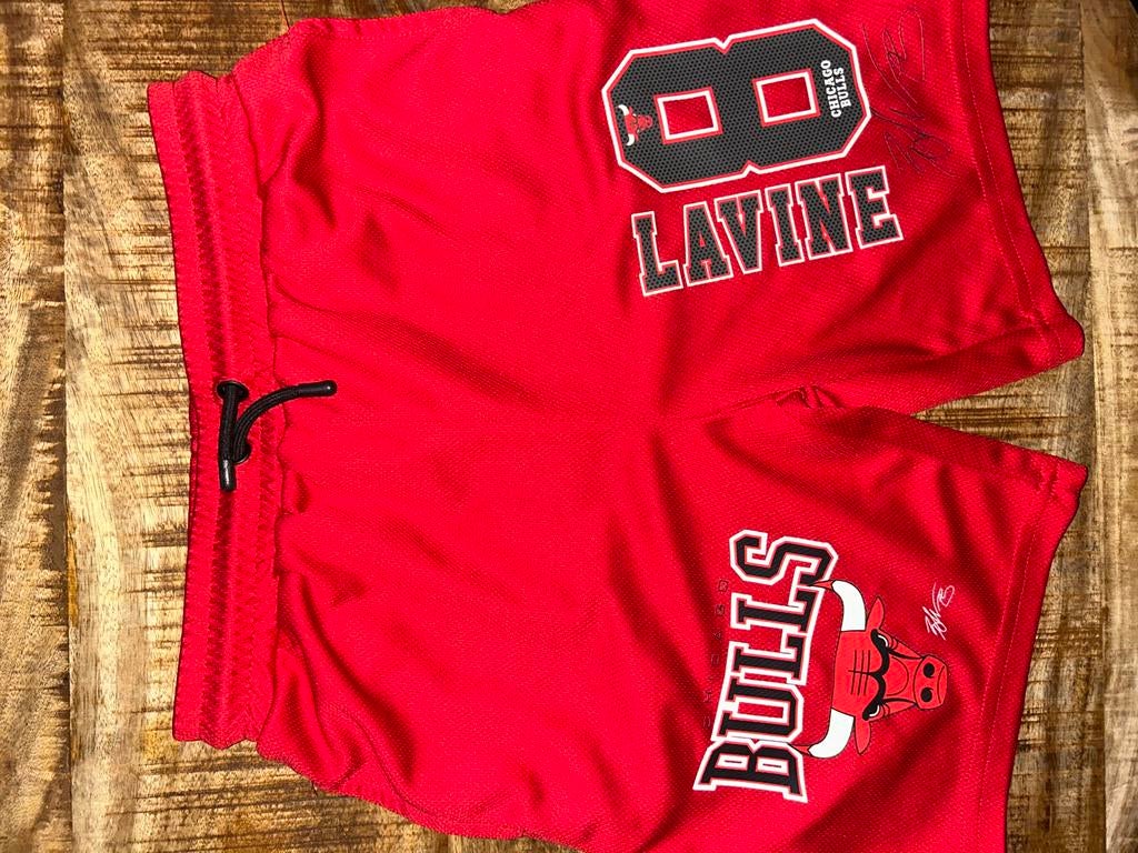 Chicago Bulls Zach LaVine Basketbal Shorts, Ophalen, Zo goed als nieuw