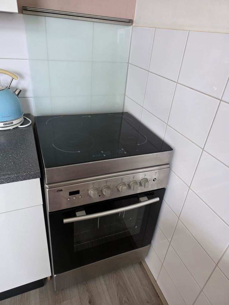 Etna gasfornhuis met Fagor inductieplaat, Ophalen, 4 kookzones, Inductie, Vrijstaand
