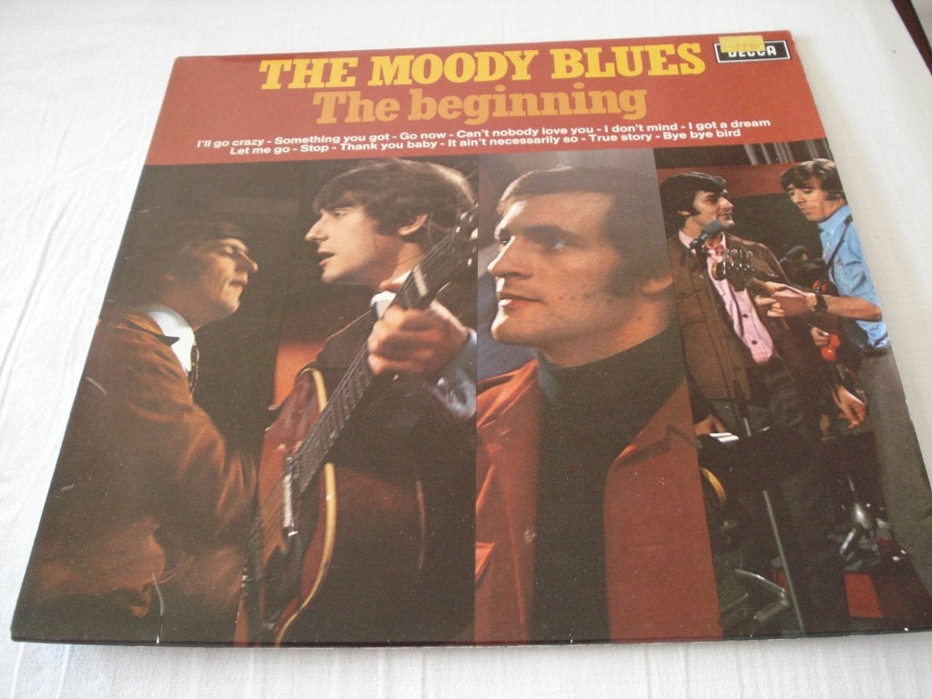 THE MOODY BLUES - THE BEGINNING, LP, Gebruikt, Pop, Ophalen of Verzenden