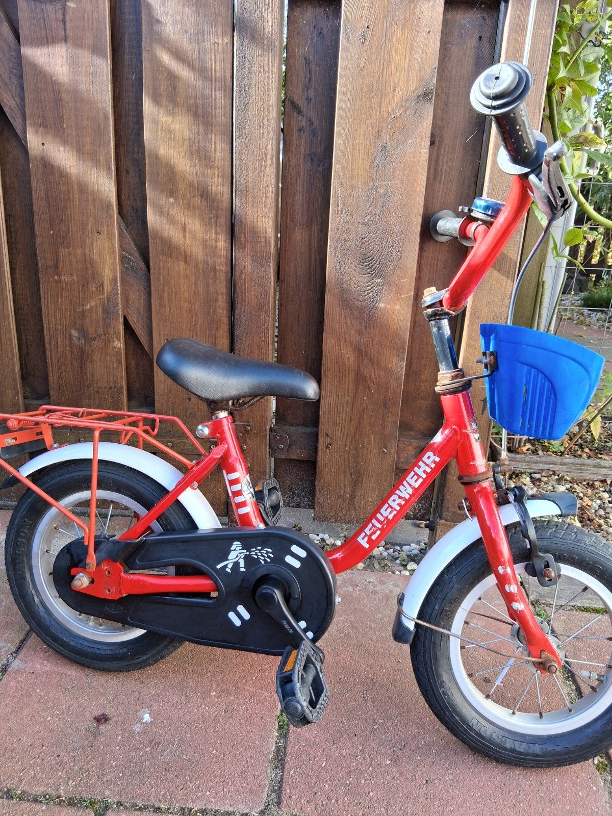 Brandweerfiets 12 inch, Ophalen, Gebruikt