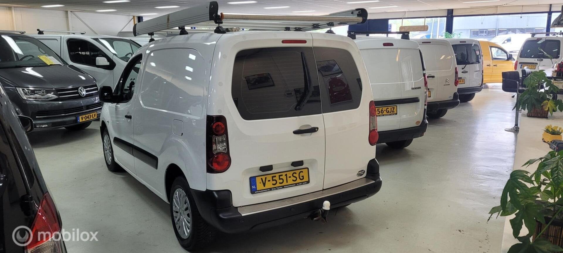 Citroen Berlingo bestel 1.6 HDI met 80.000 km, 4 cilinders, Citroën, Wit, Origineel Nederlands