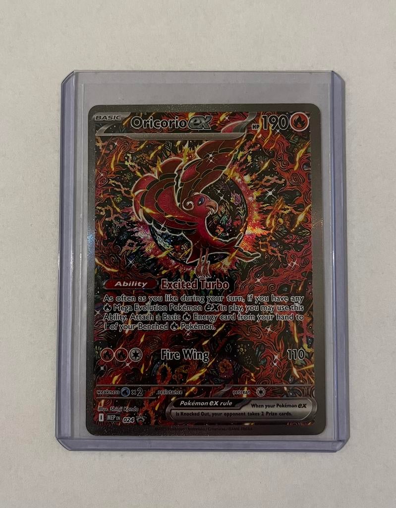 Oricorio EX #024, Ophalen of Verzenden, Zo goed als nieuw, Losse kaart