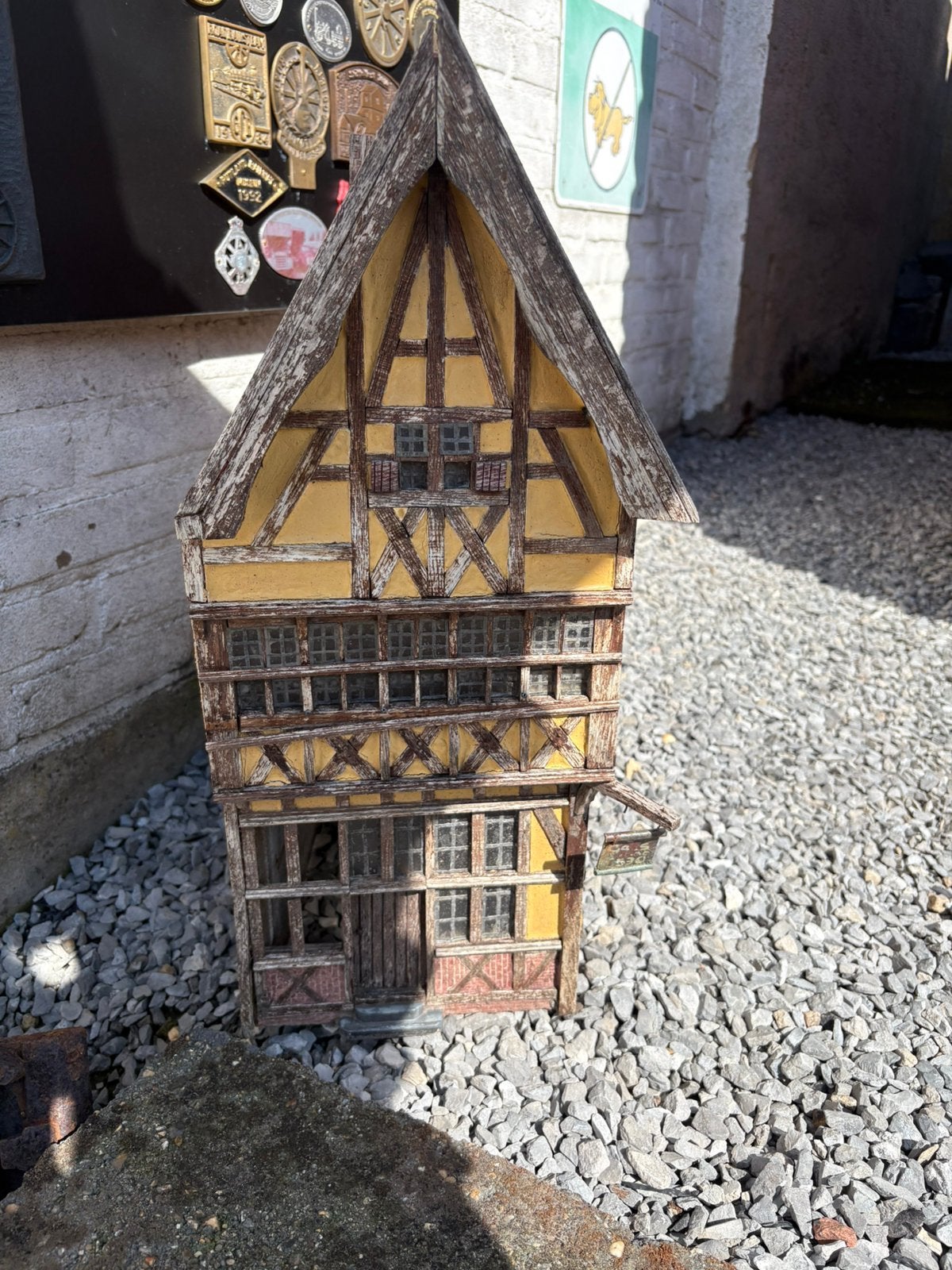 Groot Modelbouwbuis, lgb, spoor 1, cafe de gats Sittard, Ophalen of Verzenden, Gebruikt, Groter dan 1:32