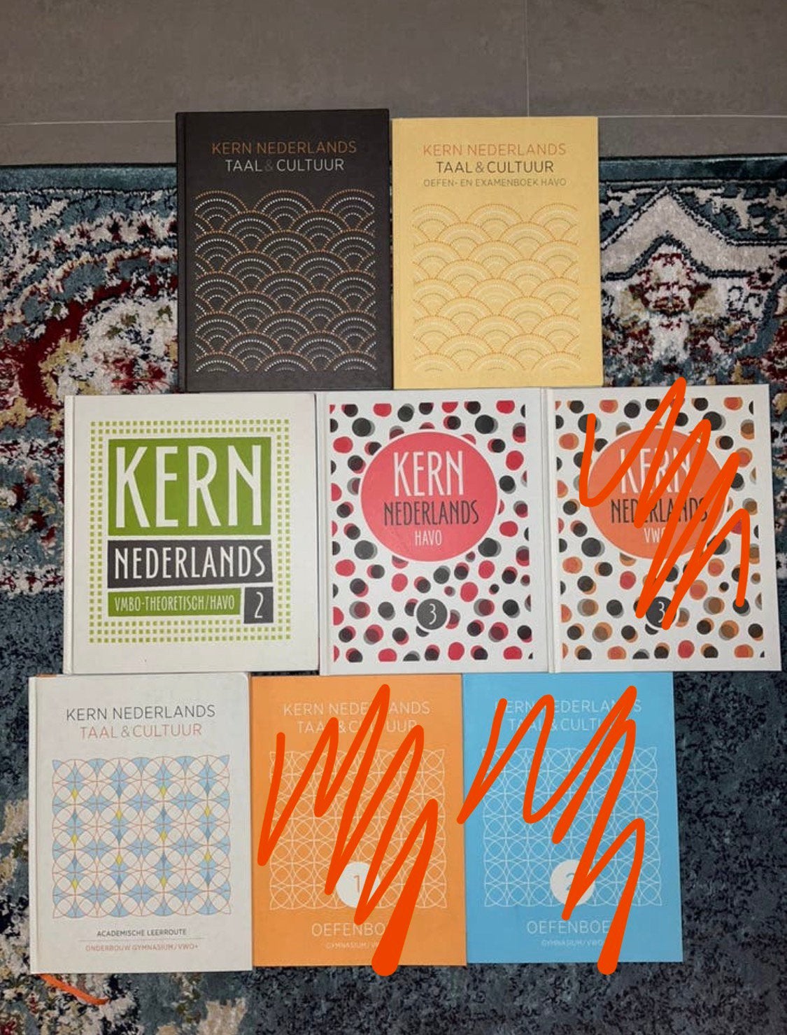 Kern Nederlands - meerdere boeken, Verzenden, Zo goed als nieuw, Overige niveaus, Nederlands