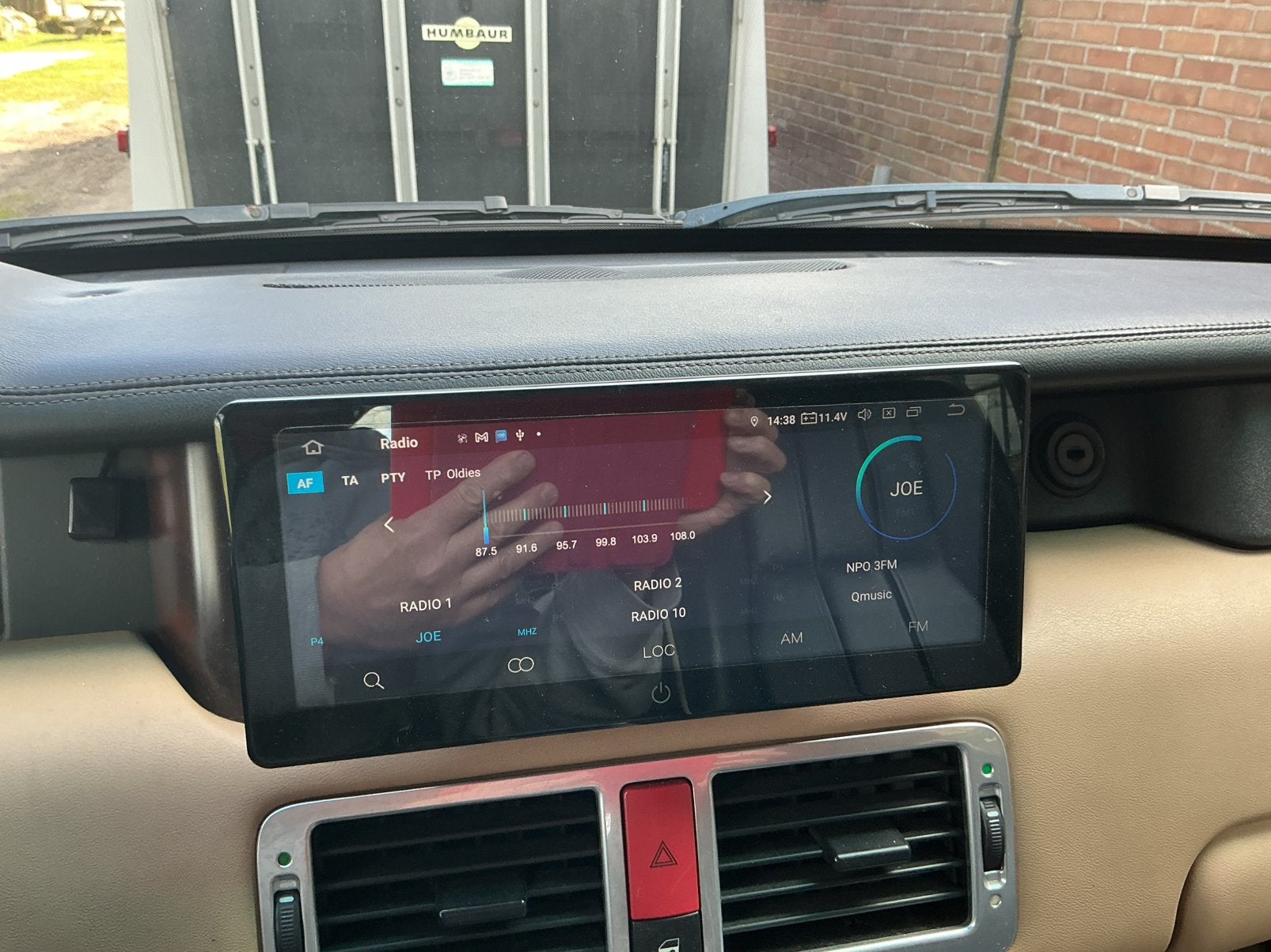 Xtrons 2-din 10.25 inch autoradio Rangerover Vogue L322, Auto diversen, Ophalen, Gebruikt