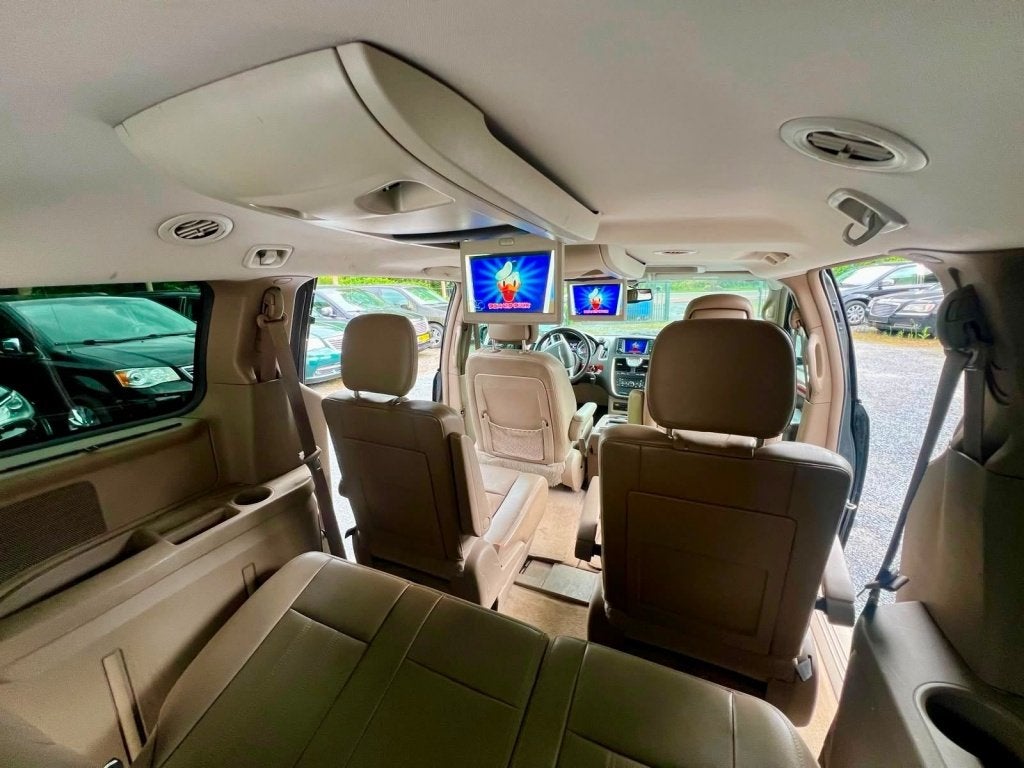 Chrysler Grand Voyager 3.6 V6 LIMITED Bj.2013 OPEN-DAK 3xTV/, Gebruikt, Beige, Grand Voyager, 7 stoelen