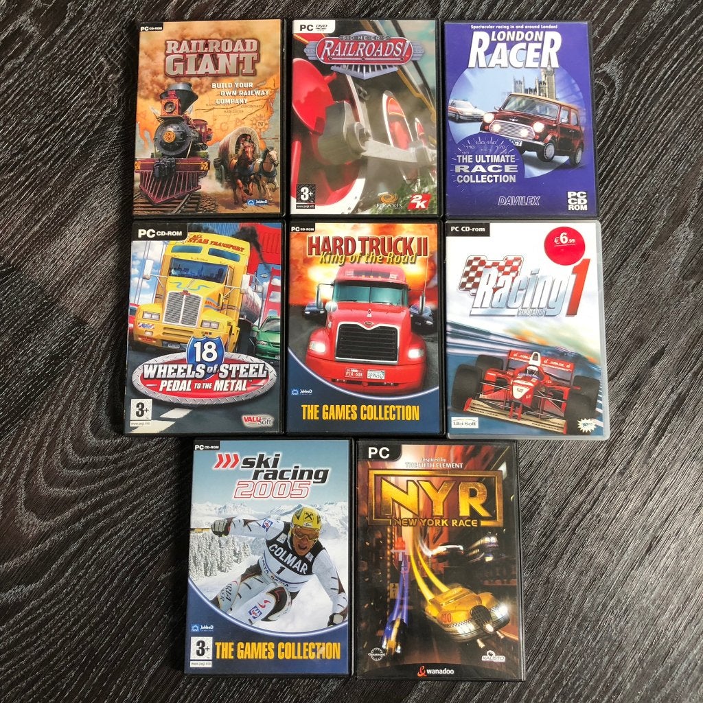 PC CD-ROM en DVD Games - o.a. Race en Truck Spellen, Gebruikt, Overige genres, 1 speler, Ophalen of Verzenden
