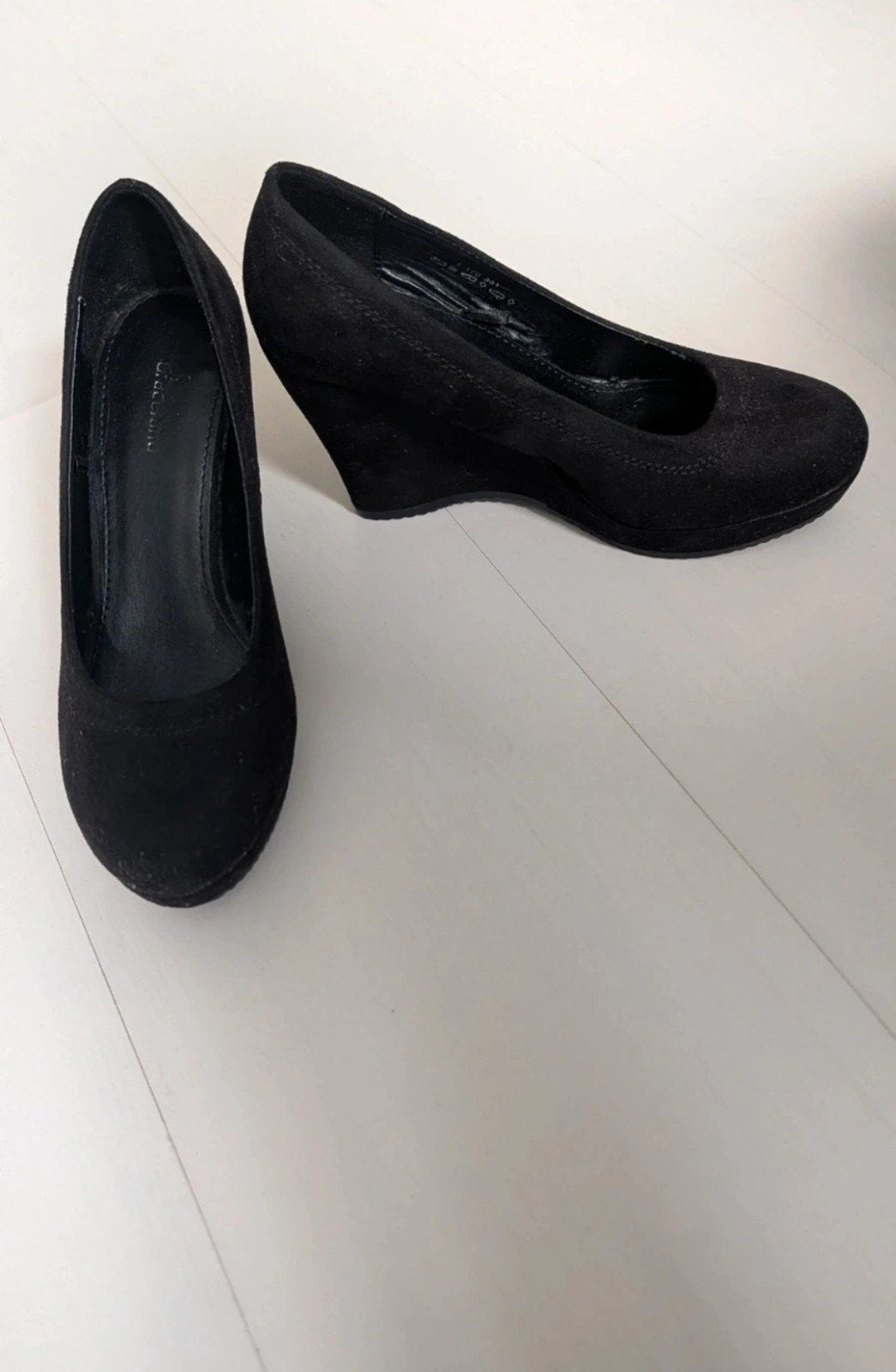 Zwarte sleehakken - Maat 36, Pumps, Zwart, Ophalen of Verzenden, Graceland