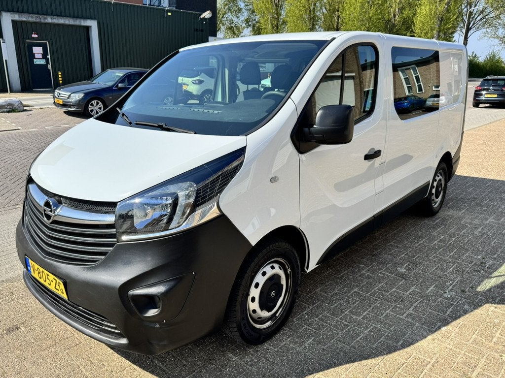 Opel Vivaro 1.6 CDTI L1H1 DC Edition*Airco*6-Persoons*EXPORT, Voorwielaandrijving, Euro 6, Origineel Nederlands, Bedrijf