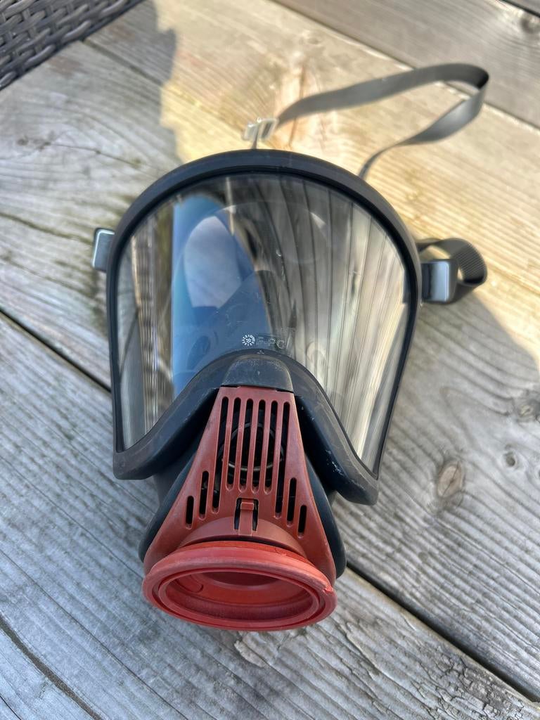 MSA Auer Ultra Elite Volgelaatsmasker - Gebruikt, Doe-het-zelf en Verbouw, Ophalen of Verzenden, Gebruikt, Volgelaatsmaskers
