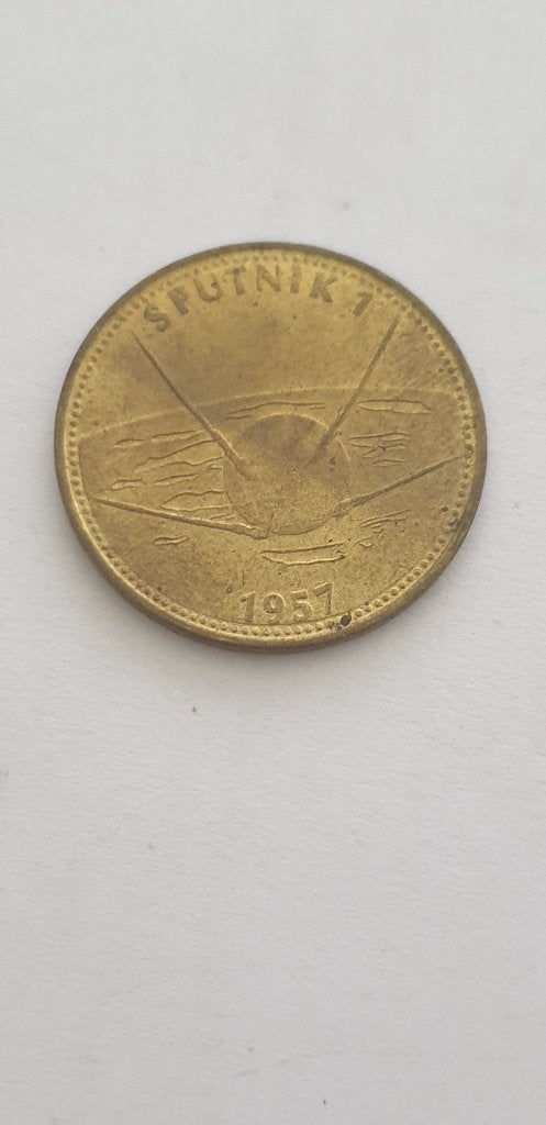 3332 shell sputnik 1 1957, Postzegels en Munten, Verzenden, Overige materialen
