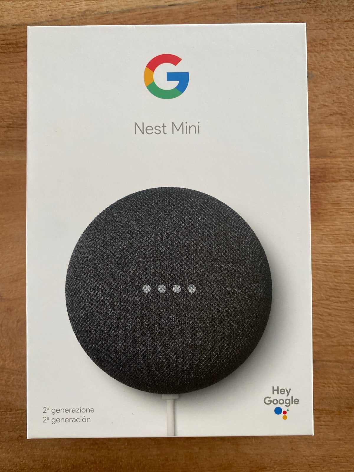 Google Nest Mini 2e generatie - Smart Speaker, Ophalen of Verzenden, Nieuw
