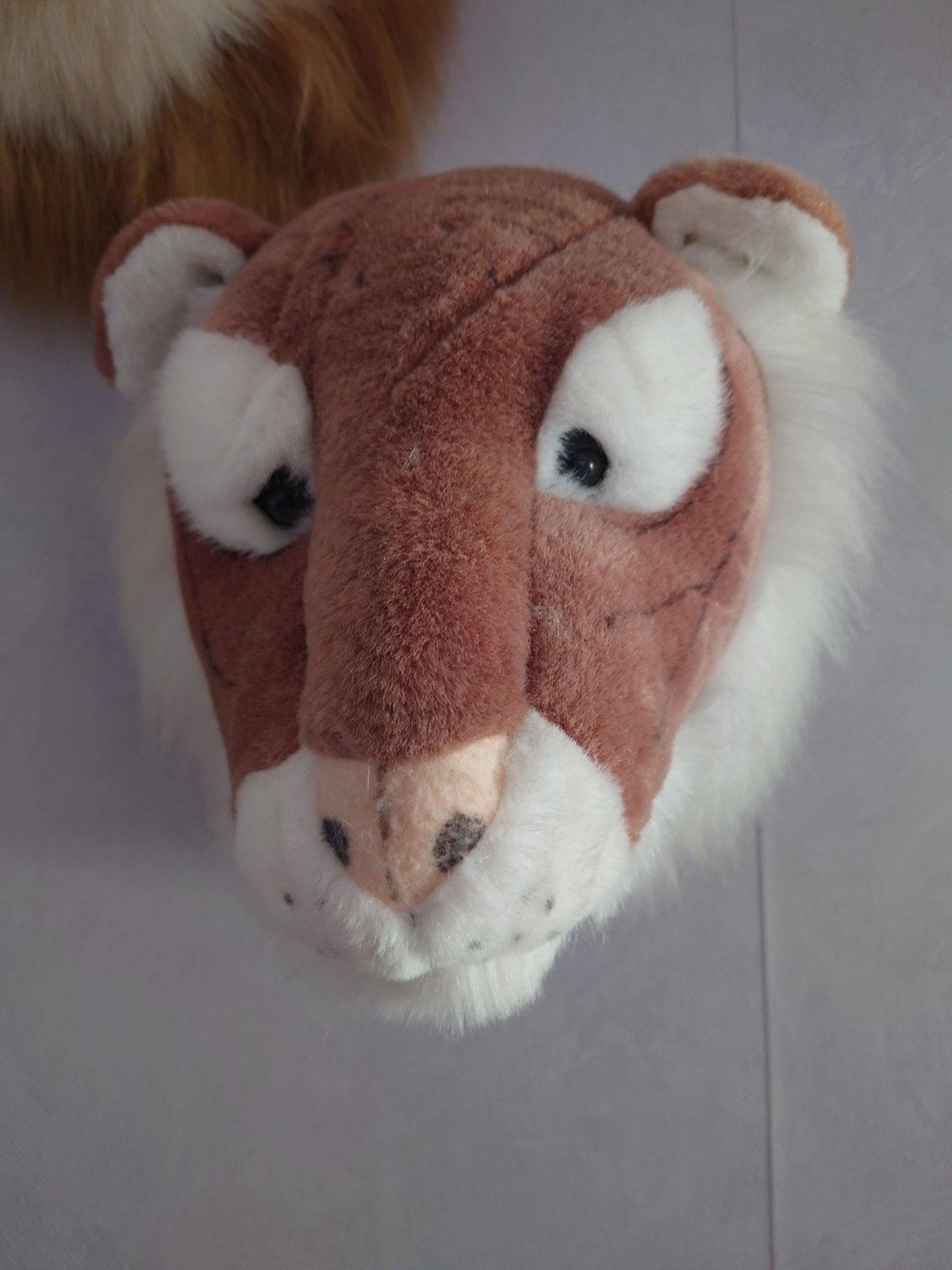 Bibib Wild & Soft Leeuwin Dierenkop Muurdecoratie, Gebruikt, Overige merken, Ophalen of Verzenden, Middelgroot (20 tot 80 cm)