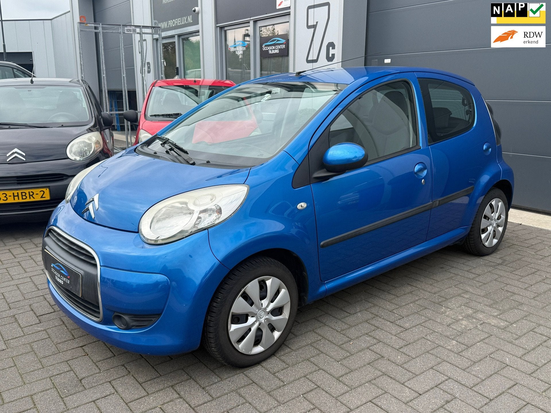 Citroen C1 1.0 AIRCO | ELEKTR PAKKET | APK 07-26 | NAP |, Voorwielaandrijving, Dealer onderhouden, Stof, Gebruikt