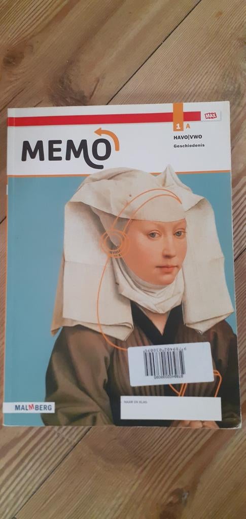 MEMO Geschiedenis 1A Havo -9789402056679/Werkboek Schoolboek, Boeken, Schoolboeken, Malmberg, Geschiedenis, HAVO, Ophalen of Verzenden
