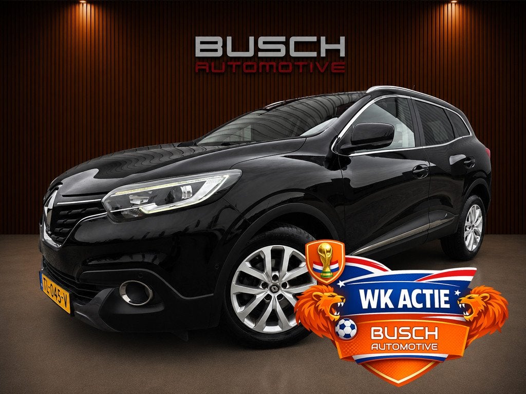 Renault Kadjar 1.2 TCe Intens | AUTOMAAT | APPLE CARPLAY |, Auto's, Renault, Kadjar, Gebruikt, 4 cilinders, Leder en Stof
