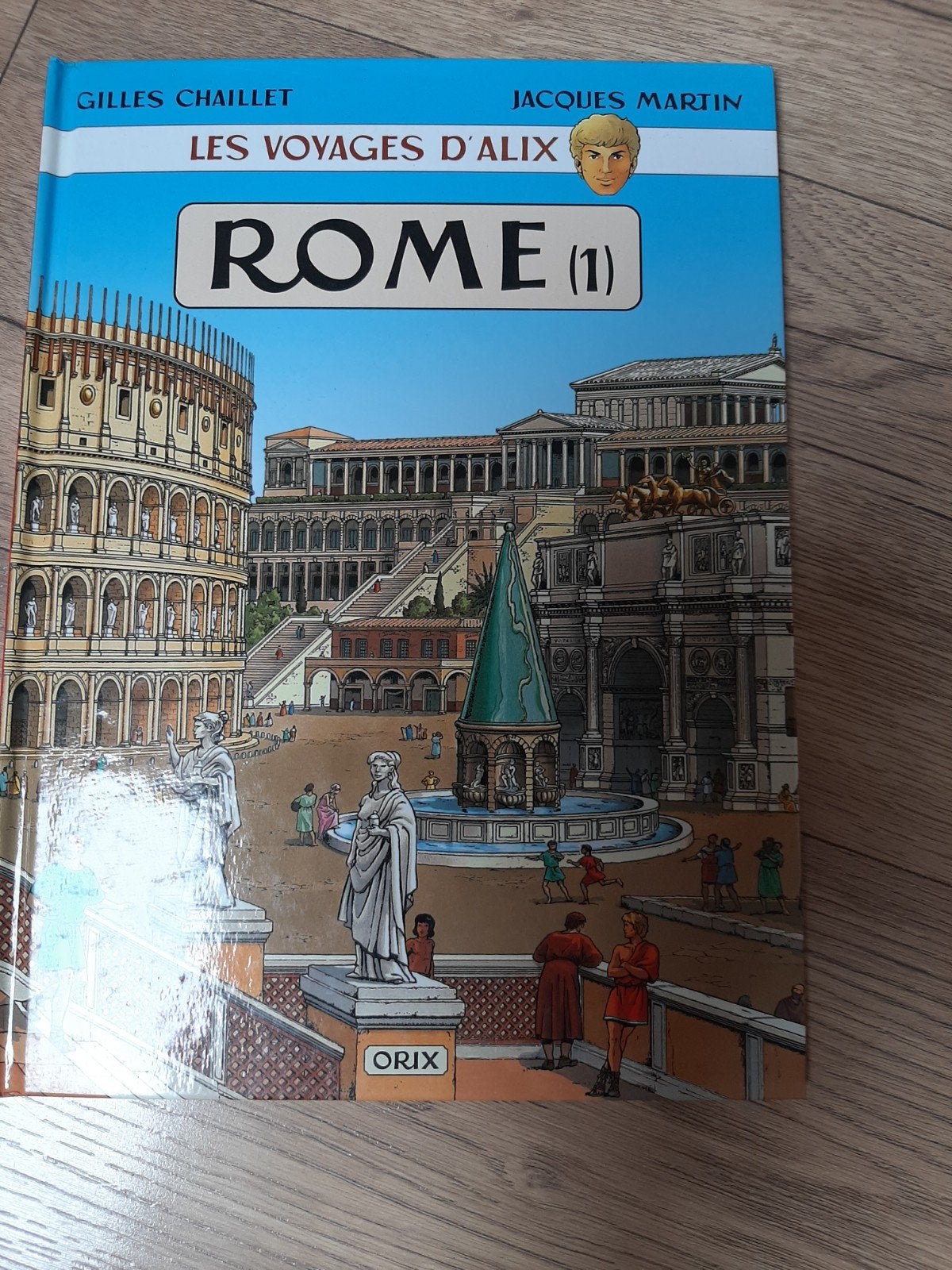 Les Voyages d'Alix - Rome (1) - Hardcover, Eén stripboek, Ophalen of Verzenden, Zo goed als nieuw, Gilles Chaillet, Jacques Martin