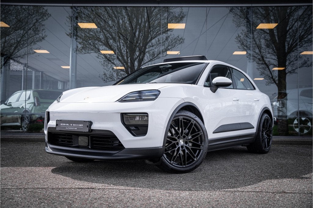 Porsche Macan 100 kWh * Panodak * 22inch * BOSE * Rijbereik, Auto's, Porsche, Bedrijf, Te koop, Macan, 4x4, ABS, Achteruitrijcamera