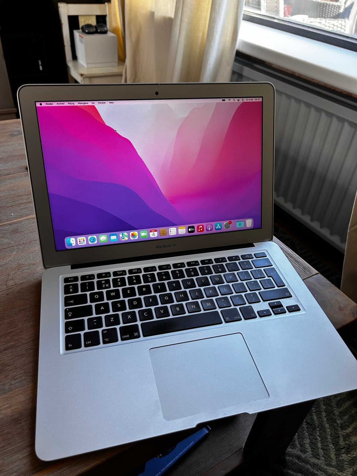 MacBook Air - Monterey 8GB RAM 128GB SSD, Gebruikt, 8 GB, 13 inch, Ophalen of Verzenden